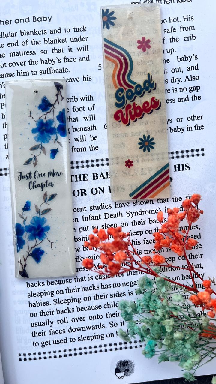 Colorful Resin Bookmark for Books, Journals & Stationery Lovers combo offer